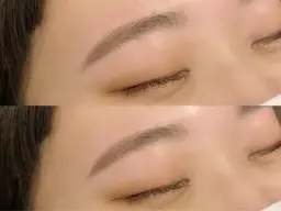 〖eye blow🕶〗眉毛ワックス脱毛＋メイク仕上げ🤍