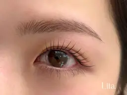 まつ毛パーマ＋眉毛（骨格似合わせWax＋間引き）