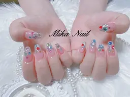 持ち込みデザイン　ワンカラー150分パーツ付け放題  🌟初回他店オフ無料🌟