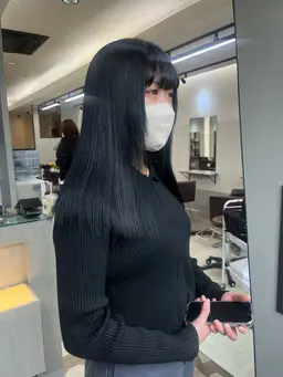 縮毛矯正➕カット¥7500