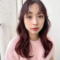 👩🏻‍🦰 ブリーチなしダブルカラー ( 程よく明るくしたい方 )＋トリートメント