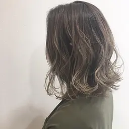 【透け感・トーンダウン】アディクシーカラー & ハホニコ3stepトリートメント