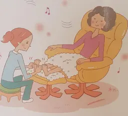 お試しフット　(ハンドマッサージつき)お仕事で立ちっぱなしで足のむくみにお悩みの方から足の不自由な方まで幅広くできます！