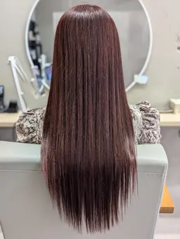 【髪質改善】透明感ダブルカラー（全頭ブリーチ＋onカラー）＋ihairトリートメント