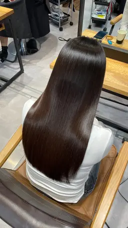 【黒染め不可・ブリーチ毛不可】髪質改善TR＋ワンカラー🎨✨