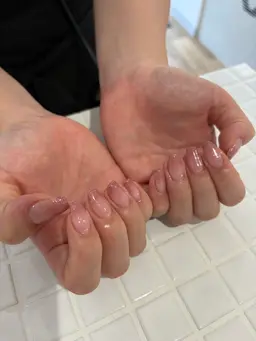 ハンドジェルネイル シンプルコース オフなし