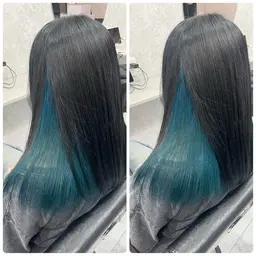 🌈インナーカラー🌈 【前処理.中間処理.ケアトリートメント付き】