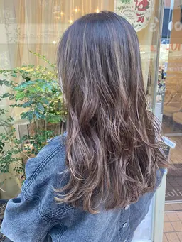 ハイライト透明感カラー👒