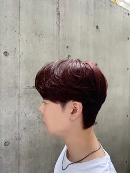 メンズカット＋カラー+トリートメント　#メンズヘア#カラー