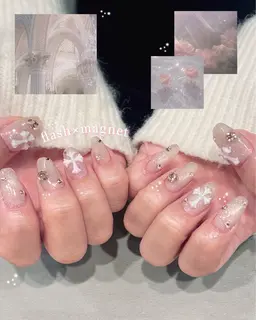 《11日限定特別価格🍒》🤍人気No. 1🤍【オフ込み】持ち込みデザイン120minコース¥12650→¥4500