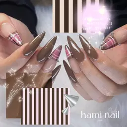 ミニモ学割‼️🈹《チップ長さ出し》持ち込みデザイン120分❣️