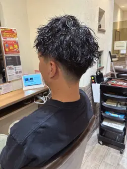 ツイストスパイラル、メンズパーマ