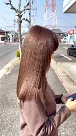 🟠明るくふんわり透明感【魅せるエステカラー】