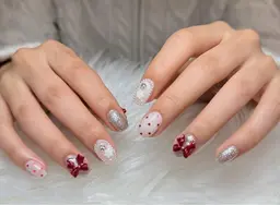 【ハンドネイル】自爪アートパーツ