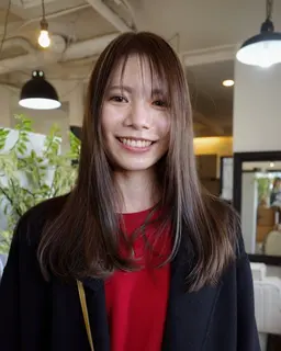 【💎 髪質に合わせた・ペタッとしない自然ストレート 💎】艶ストレート縮毛矯正➕カット