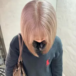 🧴人気menu🧴ブリーチリタッチ➕カラー➕外部補修トリートメント