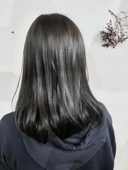 🌻黒染めを使わない残留しないダークカラー&似合わせデザインカット✂️&TOKIO5stepトリートメント🌻🌻🌻