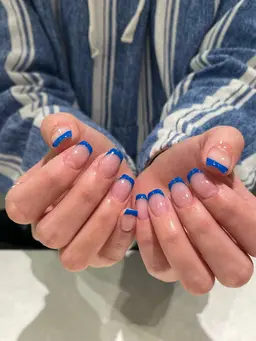 【ハンドオフあり】フレンチネイル