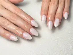 ［オフ無し💅チップ長さ出し10本］ワンカラー／ラメグラ¥7000(チップオン・ケア込)💅100種カラーから🌈