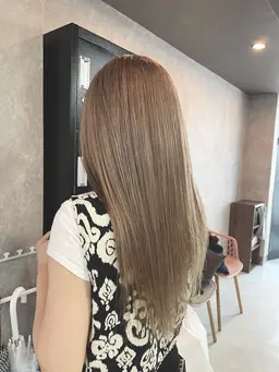 ブリーチありWカラー