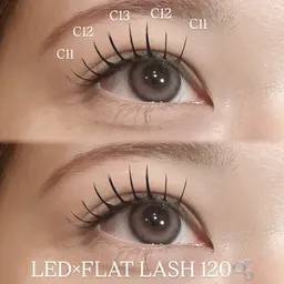 人気NO.1✨️ 【LEDマツエク💘】 最高級セーブル120本♡ 1.5倍~2倍の圧倒的な持続力 【指名料込】