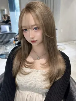 【✨艶髪効果✨】小顔カット+髪質改善4step Aujuaトリートメント🫧💞