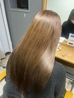 ブリーチなしWカラー！