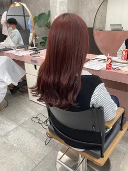 ブリーチなしダブルカラー＋Aujua5stepトリートメント