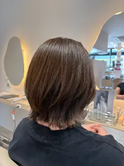 【超時短🕰️白髪気になり始めた方へ🤔】白髪ぼかしカラー＋カット＋1stepTR