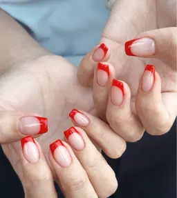 カラーグラデーション・フレンチ（オフ・ケア込）