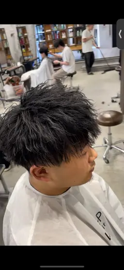 【メンズ限定】カット＋パーマ＋コーティングトリートメント(火曜日限定)