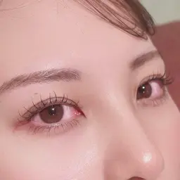 ラッシュリフト＋下まつ毛パーマ🩵担当/小林