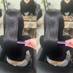 最高級髪質改善】カット＋フルカラー＋ウルトワトリートメント！ロング料金無し