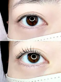 まつげパーマ　(メーテルロッド)