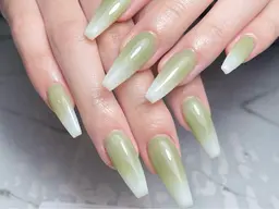 🔥ソフトジェルオフ無料❤Hand 💕カラーグラデーション/マグネットグラデーション