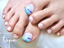 《フット》親指アート(オフ込み)