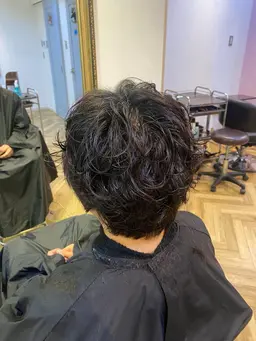 メンズカット✂️➕ウォーターパーマ🌀🍃