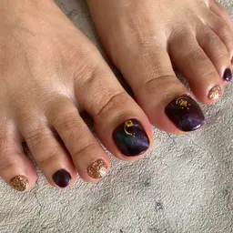 フットジェルネイル(アート2本付き)