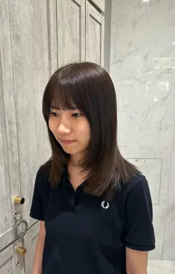 【肩上ミディアム】レディースカット🕊️+Aujuaトリートメント🌷