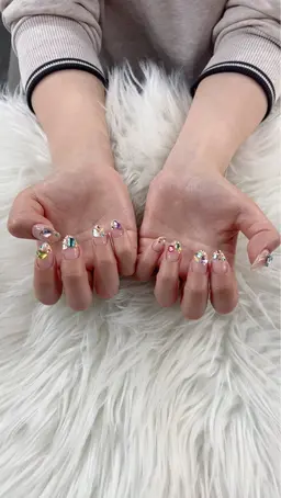 ジェルネイル付け放題