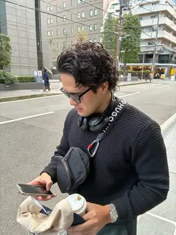 カット➕ツイストスパイラルパーマ