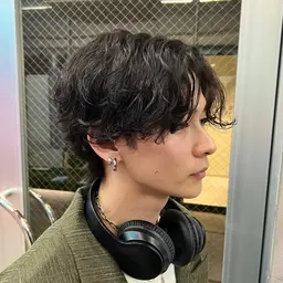 🌀メンズパーマ➕1stepTR🌀（カットご相談🉑）