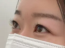 ［オフ込み］ポイントカラーエクステ　両目80本＋カラー20本 計100本