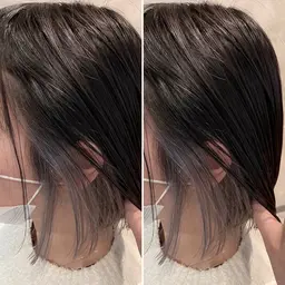 インナーカラー✨ちらっとお洒落に💅仕事、学校、バイトでバレない😏🎵😘裾カラー✨トリートメント込み🌈