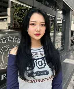 【♥️No.1人気menu♥️】ワンカラー＋ハホニコトリートメント（炭酸泉spa付）　¥10450→5500