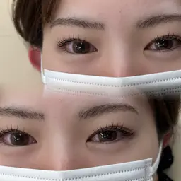 🌟ご新規様🌟X’mas前平日限定🎄🎁まつげパーマ(上のみ)➕om'emeｺｰﾃｨﾝｸﾞ仕上げᴗ ᴗ͈  🚃亀戸