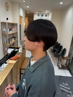 韓国風ダウンパーマ