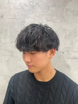 ⛄️冬のおすすめシャドーパーマ×メンズカット⛄️