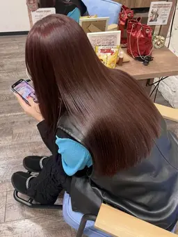 ≪色持ち発色up🔥≫ 髪質改善カラー＋3Step トリートメント