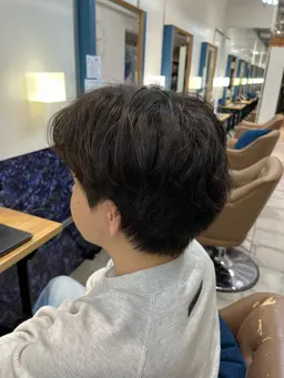 ❤️ミニモ限定価格❤️メンズクリープパーマ➕炭酸スパ➕クイックトリートメント🫧カットなし